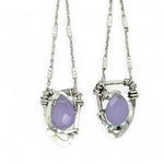 Lilac Jade Petal Earrings E84033 - Art by any Means Jewelryproduct_