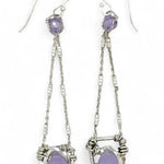 Lilac Jade Petal Earrings E84033 - Art by any Means Jewelryproduct_