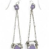 Lilac Jade Petal Earrings E84033 - Art by any Means Jewelryproduct_