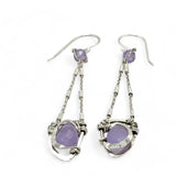Lilac Jade Petal Earrings E84033 - Art by any Means Jewelryproduct_
