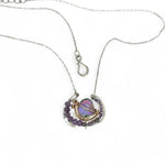 Lilac Sparkle Crystal Necklace 84020N - Art by any Means Jewelryproduct_