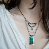 London Blue Turquoise Necklace - Art by any Means Jewelryproduct_