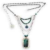 London Blue Turquoise Necklace - Art by any Means Jewelryproduct_