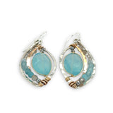 Lotus Petal Quartz Earrings - Art by any Means Jewelryproduct_