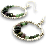 Lovers Coin Zoisite Earrings E84711 - Art by any Means Jewelryproduct_