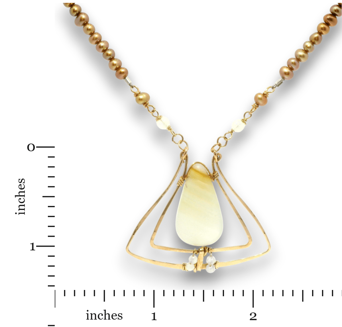 Luna Freshwater Pearl Necklace - Art by any Means Jewelryproduct_