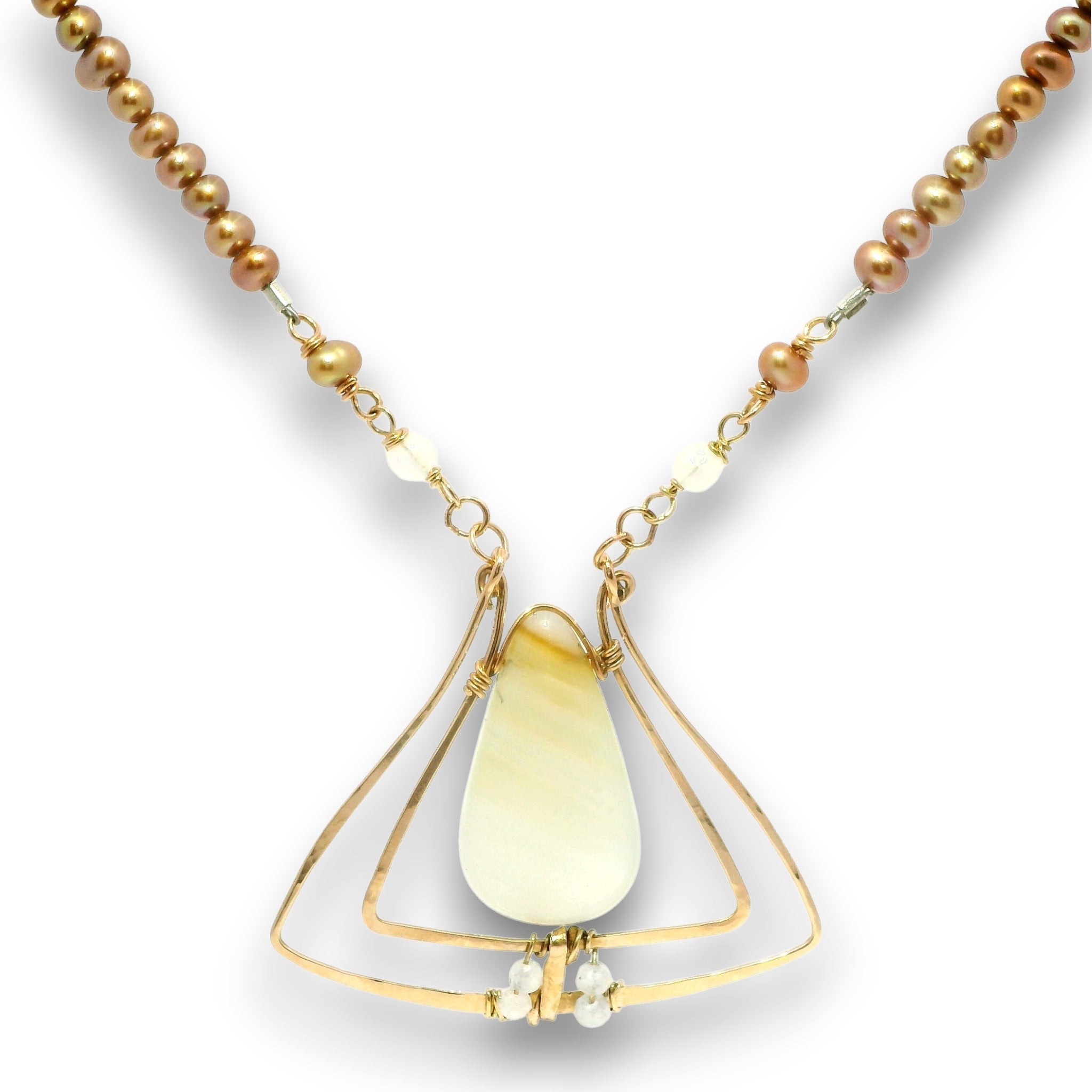 Luna Freshwater Pearl Necklace - Art by any Means Jewelryproduct_