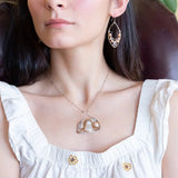 Luna Moth Agate Necklace 83045N - Art by any Means Jewelryproduct_
