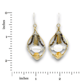 Lux Quartz Marquise Earrings - Art by any Means Jewelryproduct_