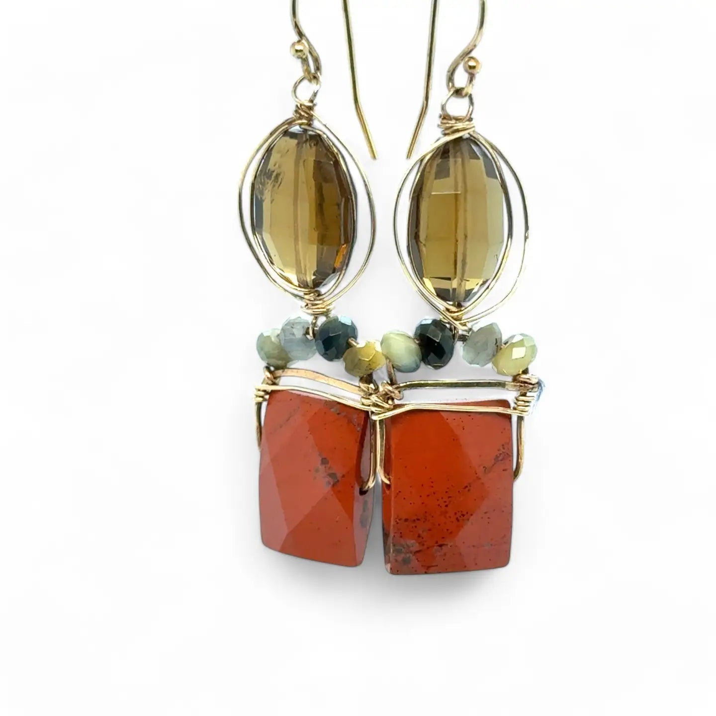 Marfa Jasper Earrings E83587 - Art by any Means Jewelryproduct_