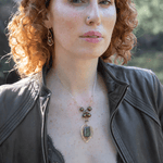 Mermaids Purse Labradorite Necklace 82078N - Art by any Means Jewelryproduct_