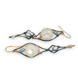 Milky Way Moonstone Earrings E84781 - Art by any Means Jewelryproduct_