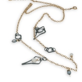 Milky Way Moonstone Necklace 84780N - Art by any Means Jewelryproduct_