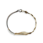 Milky Way Opal Cuff Bracelet B428 - Art by any Means Jewelryproduct_