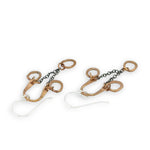 Mixed Metal Mini Earrings E84723 - Art by any Means Jewelryproduct_
