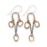 Mixed Metal Mini Earrings E84723 - Art by any Means Jewelryproduct_