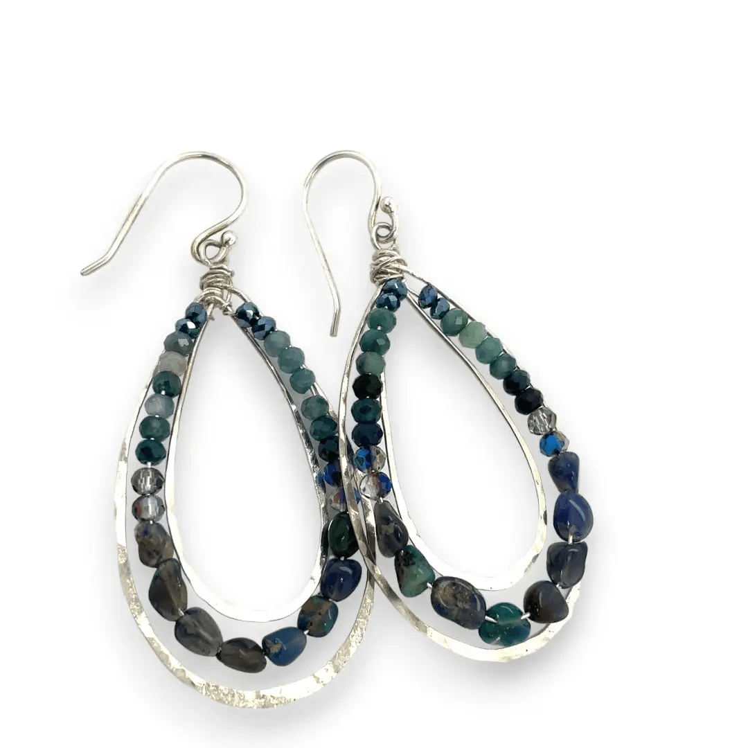 Moody Blues Opal Channel Earrings E82651 - Art by any Means Jewelryproduct_