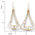 Moonstone Bronze Furrow Earrings - Art by any Means Jewelryproduct_