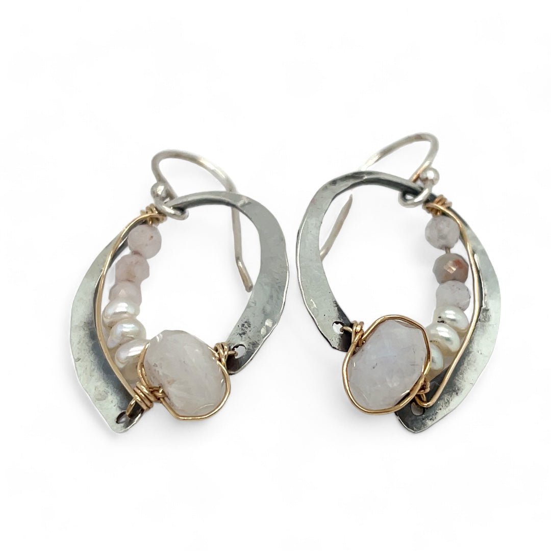 Moonstone Cloud Earrings E83051 - Art by any Means Jewelryproduct_