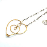 Mother and Baby Gold Necklace - Art by any Means Jewelryproduct_