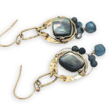 New England Blue Abalone Earrings E84191 - Art by any Means Jewelryproduct_