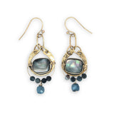 New England Blue Abalone Earrings E84191 - Art by any Means Jewelryproduct_