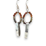 Nutmeg Hoop Hessonite Earrings E82531 - Art by any Means Jewelryproduct_