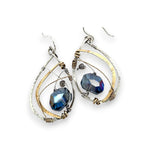 Ocean Crystal Earrings - Art by any Means Jewelryproduct_