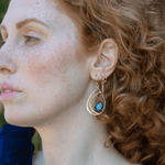 Ocean Crystal Earrings - Art by any Means Jewelryproduct_