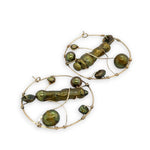 Olive Seed Hoop Earrings E83531 - Art by any Means Jewelryproduct_