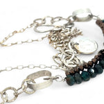 Onyx Semi - Circle Necklace 82640N - Art by any Means Jewelryproduct_