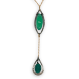 Onyx Vibrations Charm Necklace 84830N - Art by any Means Jewelryproduct_