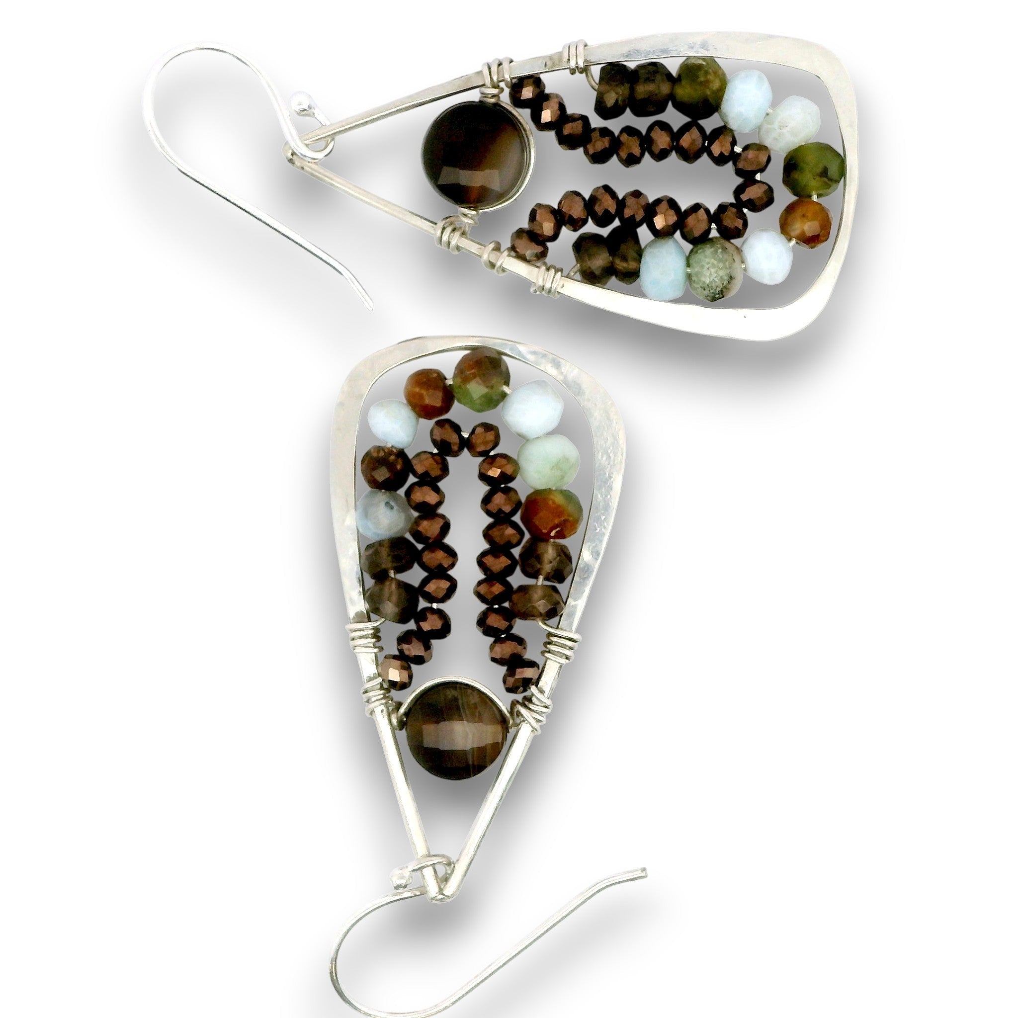 Opal Harbor Drop Earrings - Art by any Means Jewelryproduct_