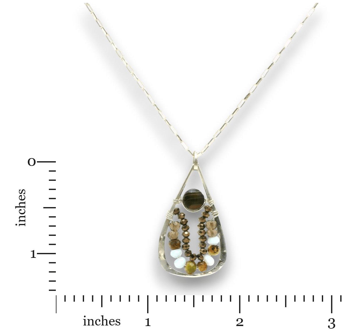 Opal Harbor Drop Necklace - Art by any Means Jewelryproduct_