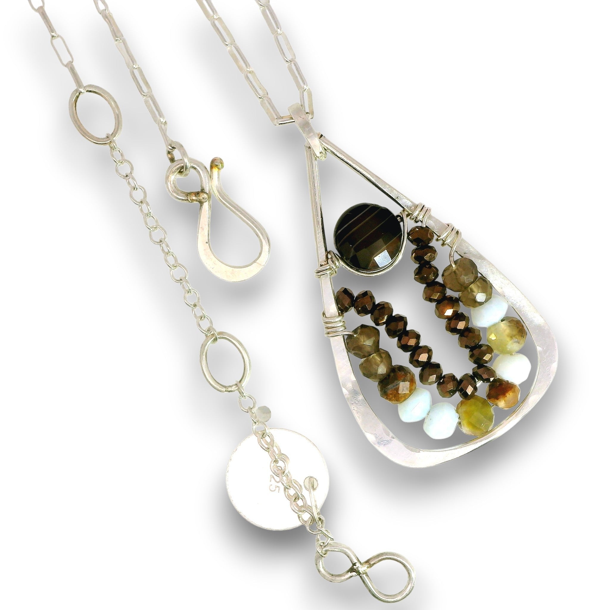 Opal Harbor Drop Necklace - Art by any Means Jewelryproduct_