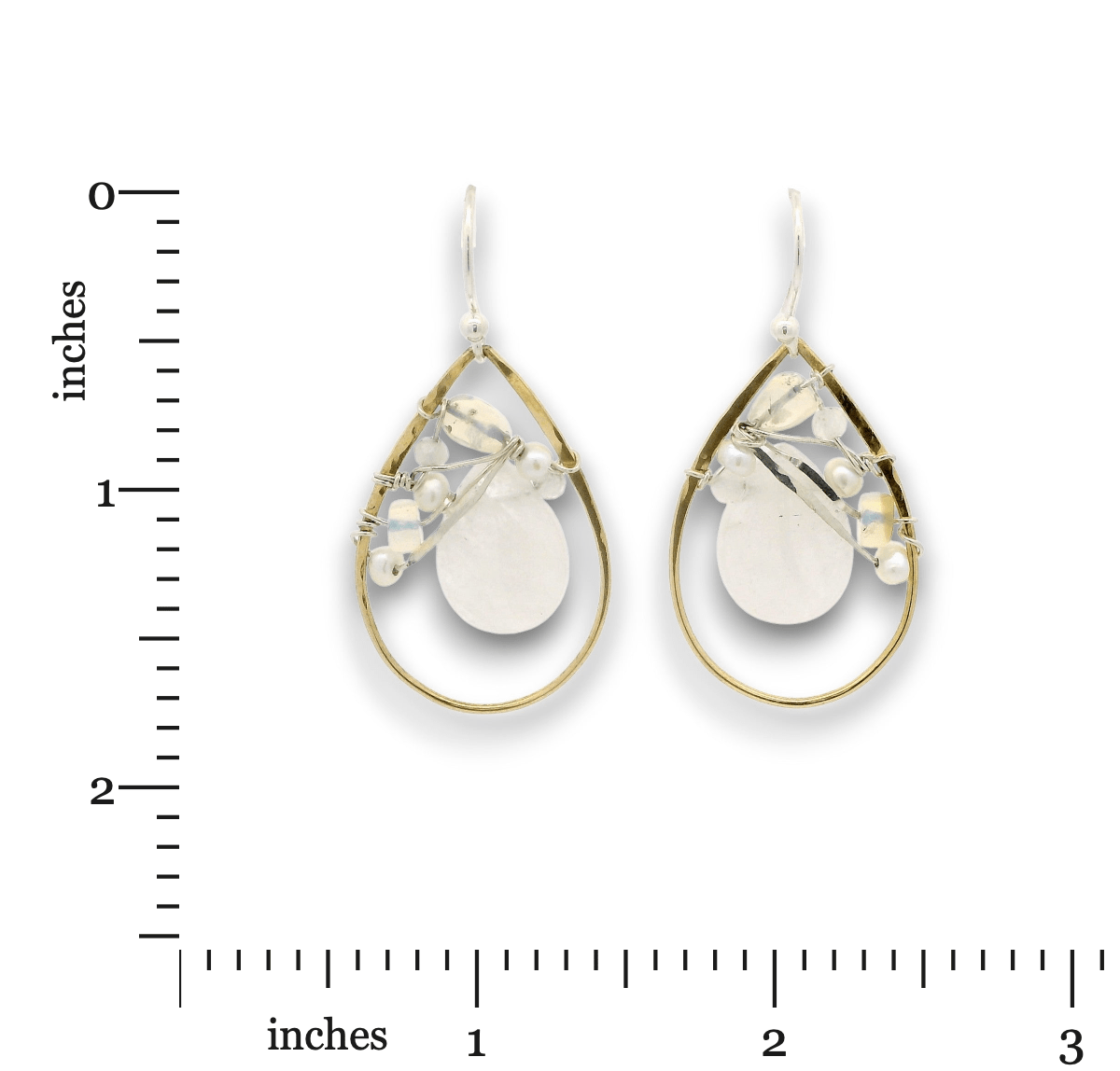 Opal Nebula Drop Earrings - Art by any Means Jewelryproduct_