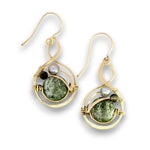 Orbital Zebra Jasper Drop Earrings - Art by any Means Jewelryproduct_