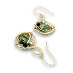 Orbital Zebra Jasper Drop Earrings - Art by any Means Jewelryproduct_