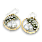 Pale Aura Drop Earrings - Art by any Means Jewelryproduct_