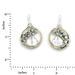 Pale Aura Drop Earrings - Art by any Means Jewelryproduct_