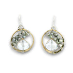 Pale Aura Drop Earrings - Art by any Means Jewelryproduct_