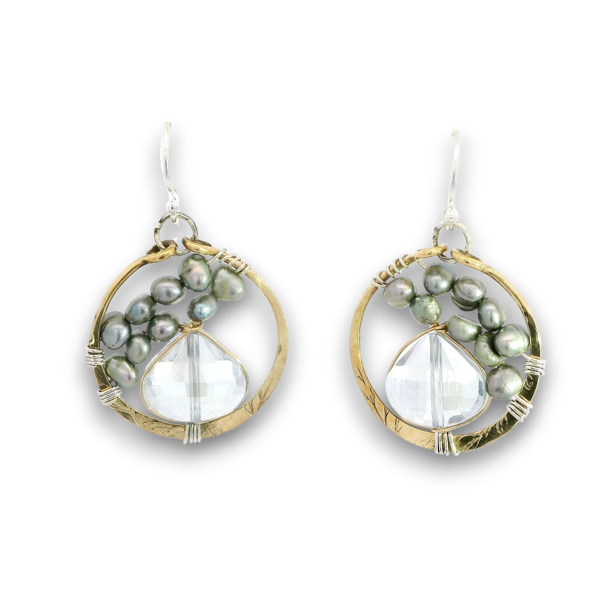 Pale Aura Drop Earrings - Art by any Means Jewelryproduct_