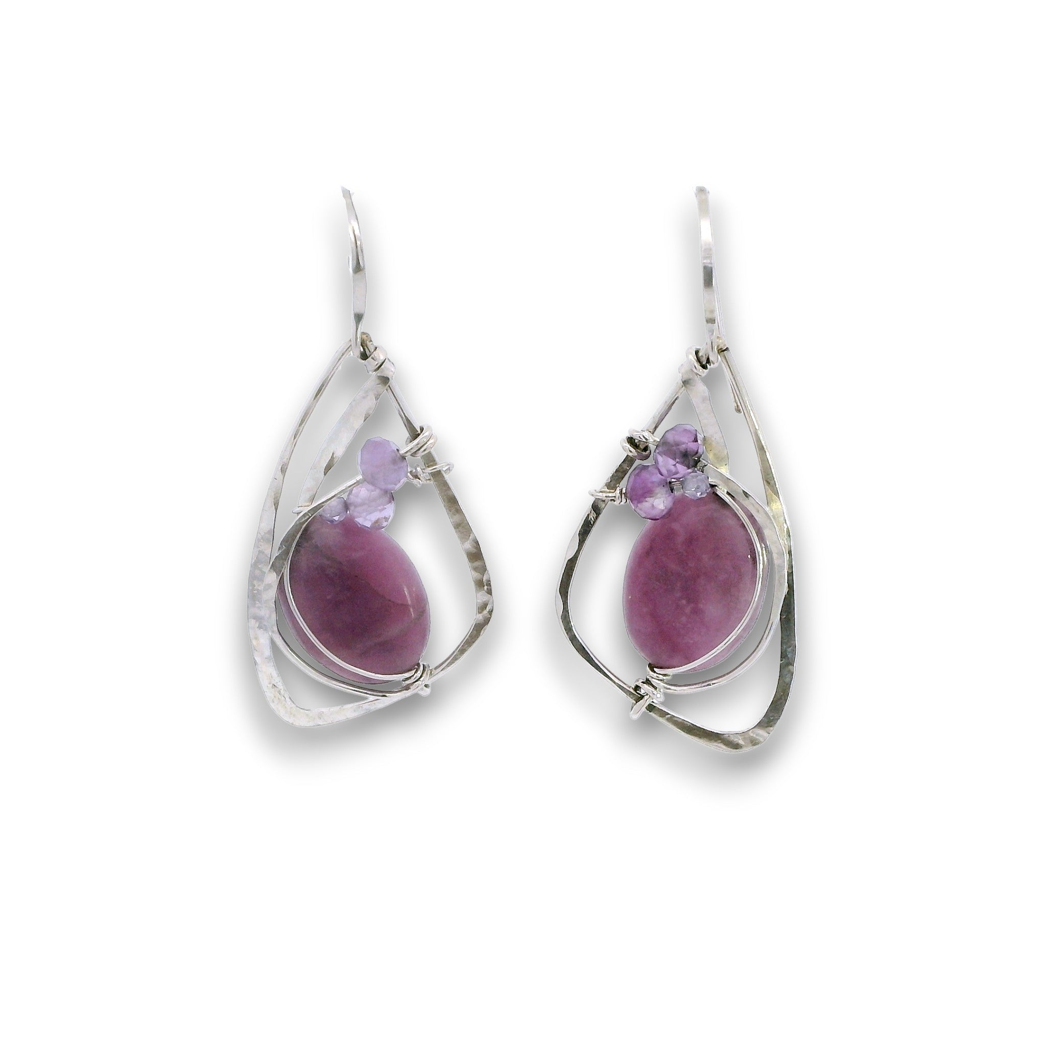 Papilio Sugilite Earrings E85034 - Art by any Means Jewelryproduct_