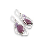 Papilio Sugilite Earrings E85034 - Art by any Means Jewelryproduct_
