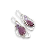 Papilio Sugilite Earrings E85034 - Art by any Means Jewelryproduct_
