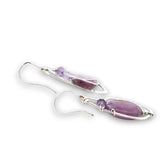 Papilio Sugilite Earrings E85034 - Art by any Means Jewelryproduct_