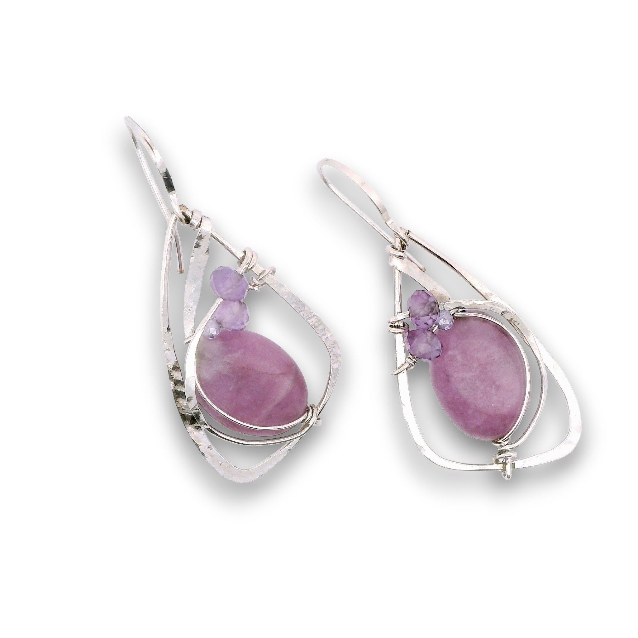 Papilio Sugilite Earrings E85034 - Art by any Means Jewelryproduct_