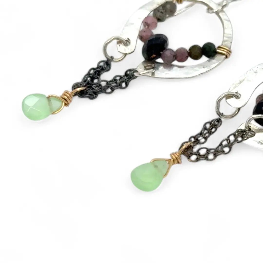 Parachute Tourmaline Earrings E83299 - Art by any Means Jewelryproduct_