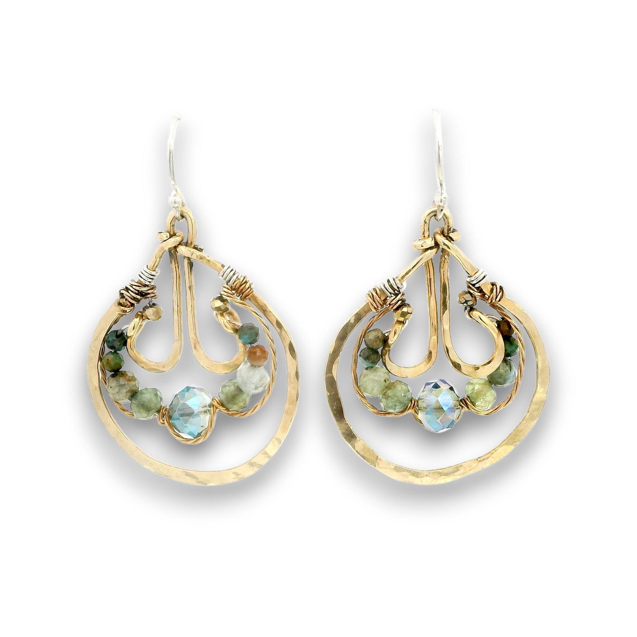 Pear Slice Earrings E85403 - Art by any Means Jewelryproduct_
