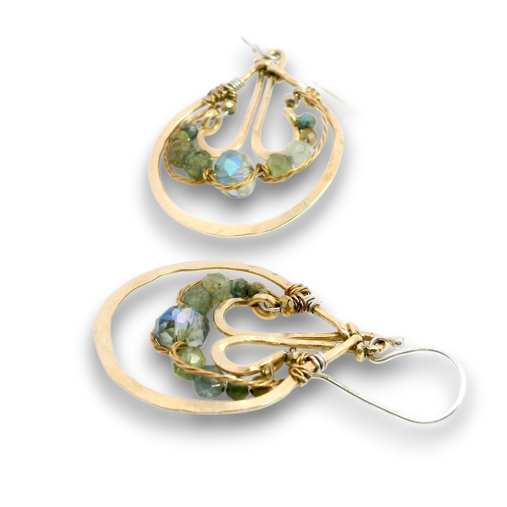 Pear Slice Earrings E85403 - Art by any Means Jewelryproduct_